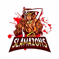Slamazons team badge