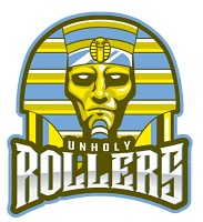 Unholy Rollers team badge